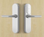  EM650U00IMW38 XS4 Mifare Ble Lever Wide 32-47mm White/SSS