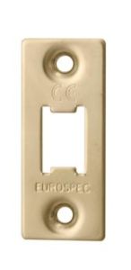 EUROSPEC FSF5009PVD Tubular Latch Strike Pack PVD