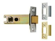  Double Sprung Tubular Latch CE 76mm SS/EB