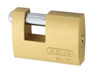 ABUS Shutter Padlock 70mm Brass