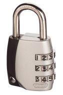 ABUS Padlock Combination 3-Wheel 30mm