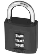 ABUS 158/40 Padlock Combination 3-Wheel 40mm Black