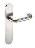  Lever On B/Plate Sprung Latch 304 SSS