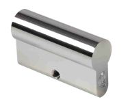  Euro Blanking Dummy Cylinder 54mm Sil