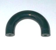 HEWI 548RD50 Cabinet Pull Handle 50x10mm Dark Green
