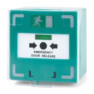  Em Door Release Green 3p Alarm/Flash/Cover