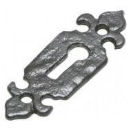 KIRKPATRICK 1493 DB Escutcheon Key Antique Black