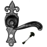 KIRKPATRICK 2442/BT 2442 BATHROOM Lever Bathroom Furniture Antique Black