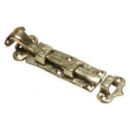 KIRKPATRICK B1157 BRASS 1157 5 Door Bolt 5 Antique Brass