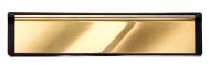 MAP HARDWARE Telescopic Letter Plate 306mm Brass