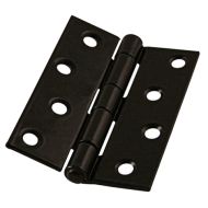 PERRY Strong Steel Butt Hinge 100mm Hewi Jet Black