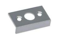  Bolt Receiver Angled 10mm Hole CP