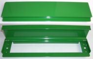  Letter Plate 76x305mm Light Green