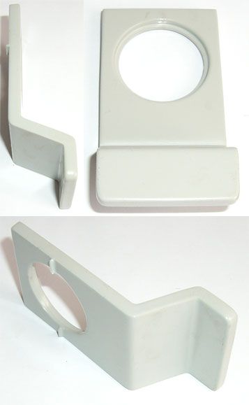  Cylinder Pull Round 80x41mm Grey