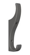  Gower Hat & Coat Hook Dark Grey 120mm