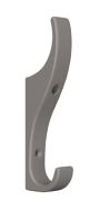  Gower Hat & Coat Hook Mid Grey 120mm