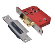 UNION J22WCS-SS-2.5 Strongbolt Bathroom Lock 57cc [5] 45/68mm SS